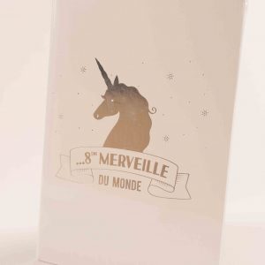 Carnet A5 -Licorne – 8ème merveille du monde !