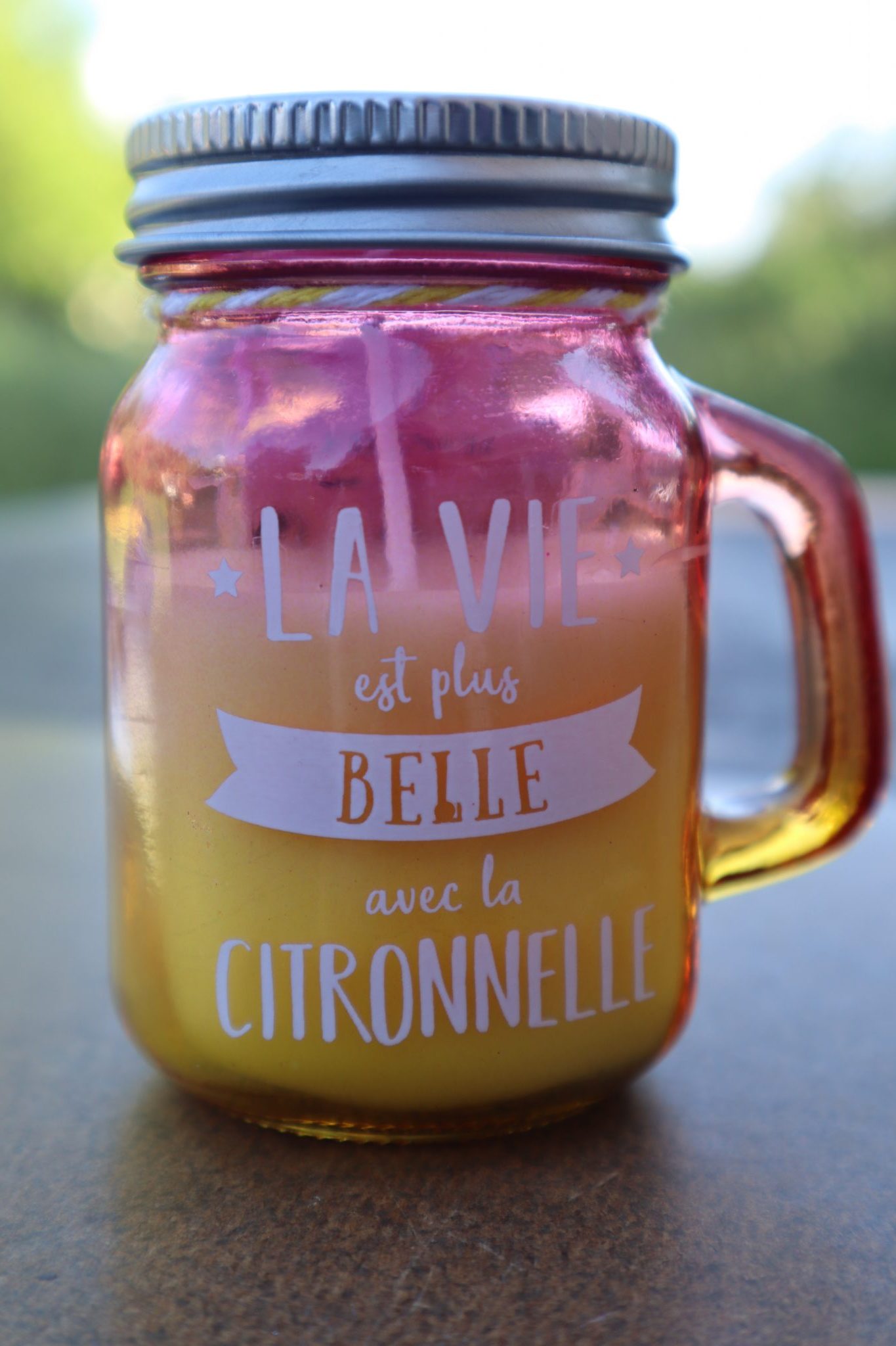 la vie est belle avec la citronelle