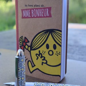Carnet A6 et son stylo – les bons plans de mme bonheur !