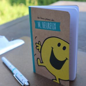 Carnet A6 et son stylo – les bons plans de mr heureux !
