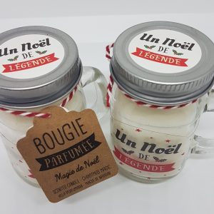 Bougie à message -un Noël de légende – parfumée Magie de Noël