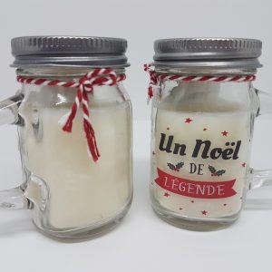 Bougie à message -un Noël de légende – parfumée Magie de Noël